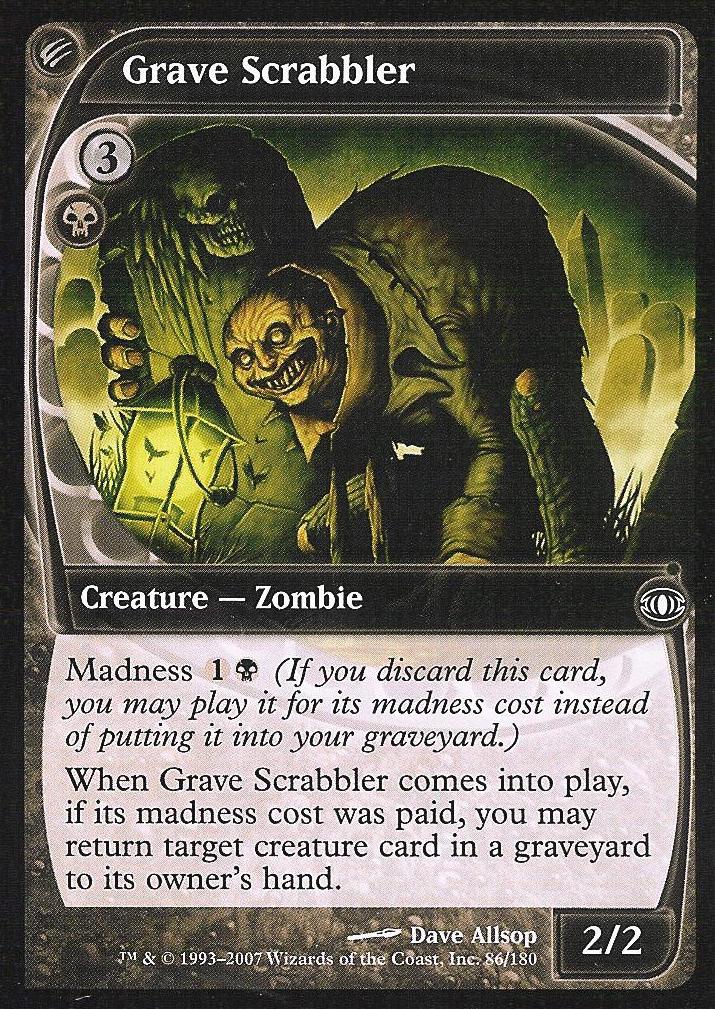 Grave Scrabbler (Futuresight) Medium Play Foil