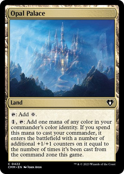 Opal Palace (Commander Masters) Light Play Foil