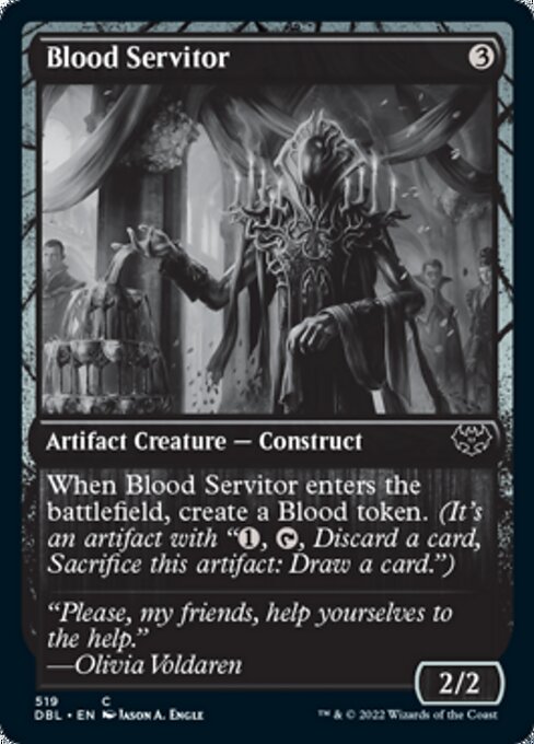Blood Servitor (Innistrad: Double Feature) Light Play