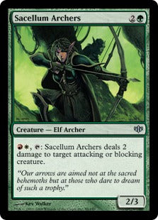 Sacellum Archers (Conflux) Medium Play Foil