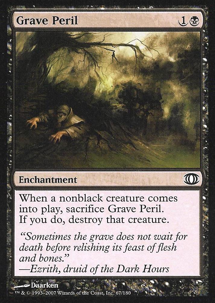 Grave Peril (Futuresight) Light Play