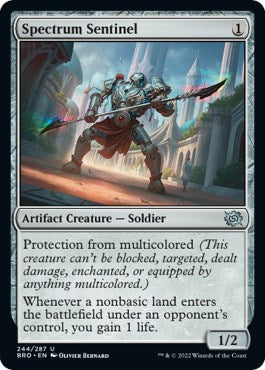 Spectrum Sentinel (The Brothers' War) Light Play Foil