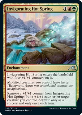 Invigorating Hot Spring (Kamigawa: Neon Dynasty) Damaged / Poor