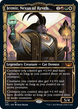 Jetmir, Nexus of Revels (Showcase) (Streets of New Capenna) Light Play