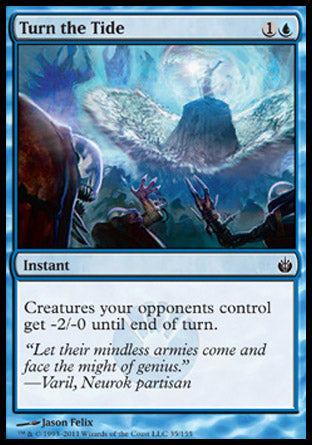 Turn the Tide (Mirrodin Besieged) Light Play Foil