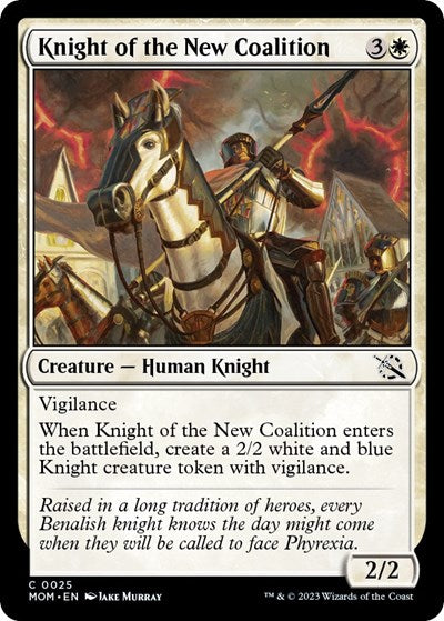 Knight of the New Coalition (March of the Machine) Light Play