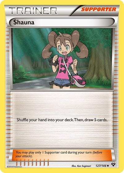 Shauna (XY Base Set) Heavy Play
