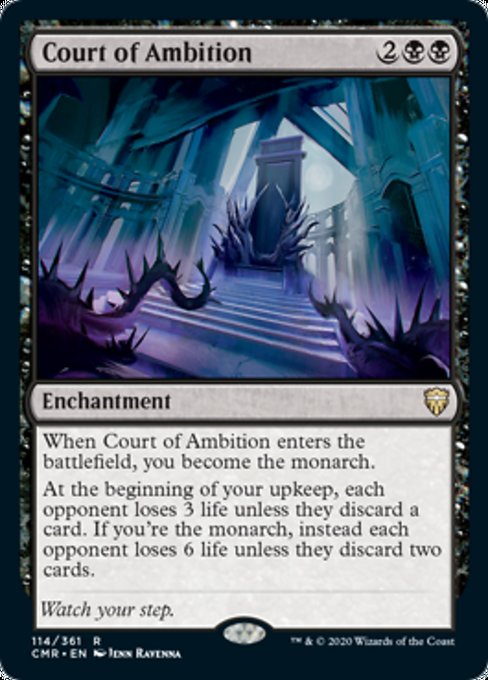 Court of Ambition (Commander Legends) Near Mint Foil