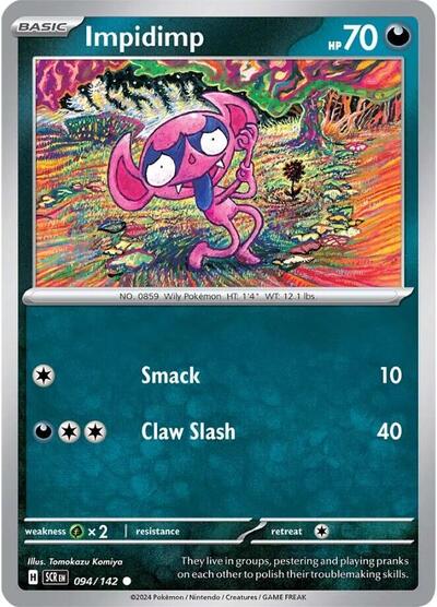 Impidimp (SV07: Stellar Crown) Light Play