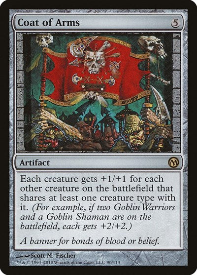Coat of Arms (Duels of the Planeswalkers) Heavy Play