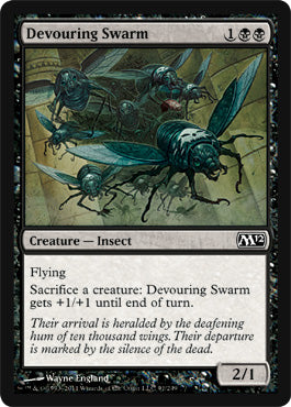 Devouring Swarm (Magic 2012 Core Set) Light Play