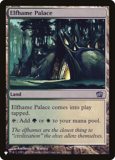 Elfhame Palace (The List) Light Play