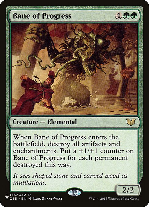 Bane of Progress (The List) Light Play