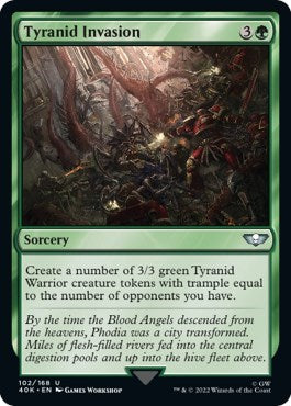 Tyranid Invasion (Universes Beyond: Warhammer 40K) Light Play