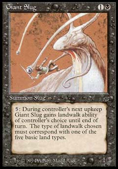 Giant Slug (Legends) Heavy Play