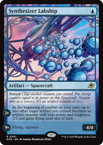 Synthesizer Labship (Edge of Eternities) Light Play Foil