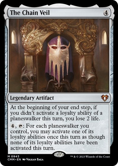 The Chain Veil (Commander Masters) Medium Play