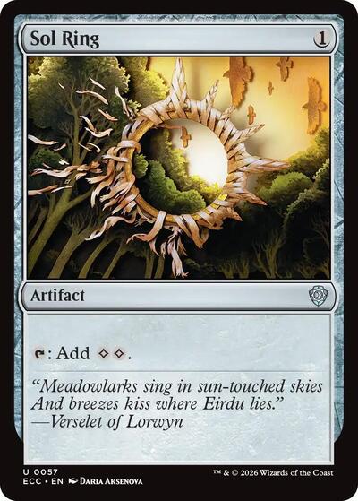Sol Ring (0057) (Commander: Lorwyn Eclipsed) Light Play