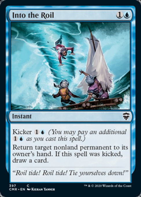 Into the Roil (Commander 2020 Commander Legends) Light Play