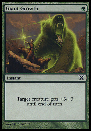 Giant Growth (10th Edition) Medium Play