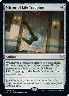 Mirror of Life Trapping (Commander Legends: Battle for Baldur's Gate) Light Play