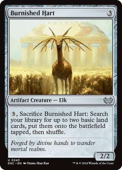 Burnished Hart (Commander: Duskmourn: House of Horror) Light Play