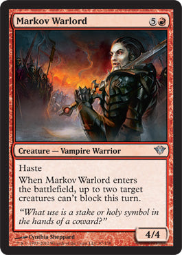 Markov Warlord (Dark Ascension) Light Play