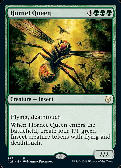 Hornet Queen (Commander 2021 Strixhaven) Light Play