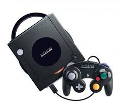 Gamecube (black) w controller (silver) + Cables and Memory card (pre-owned)