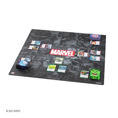 Gamegenic - Marvel Champions Game Mat XL – Marvel Black