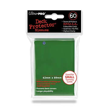 Ultra Pro Small Deck Protectors - Green (60ct)