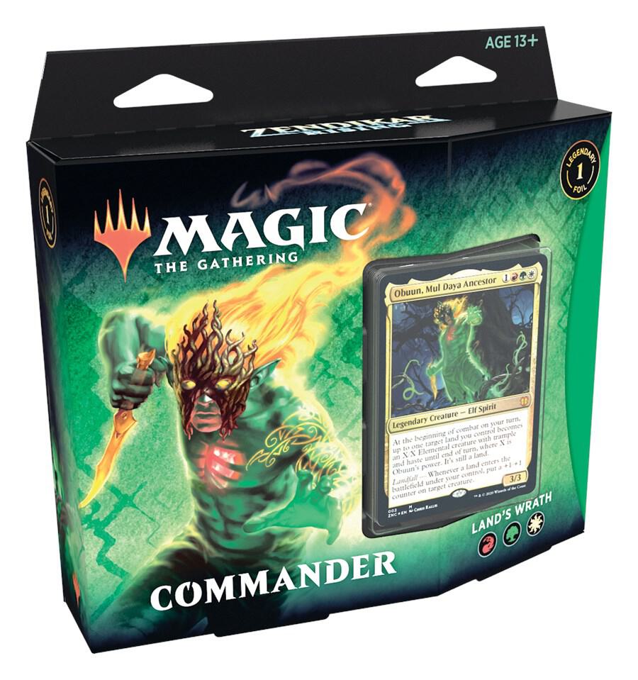 Zendikar Rising - Land's Wrath Commander Deck - Commander: Zendikar Rising (ZNC)