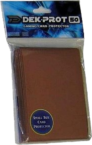 Dek Prot 50ct. Yugioh Sized Sleeves - Latte Brown