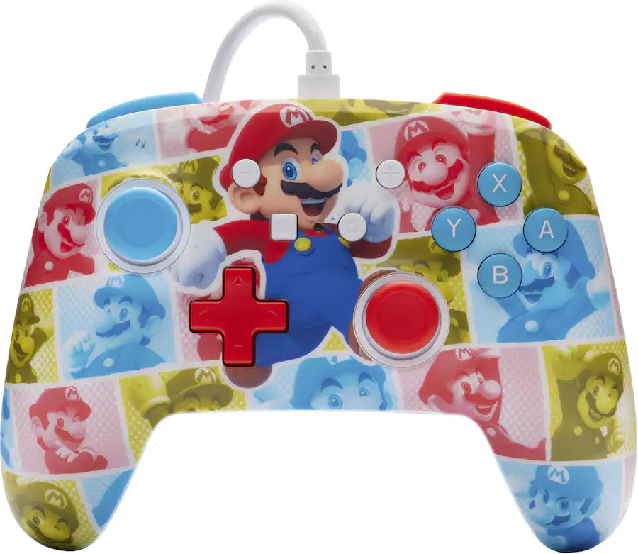 PowerA - Enhanced Wired Controller for Nintendo Switch (Mario)