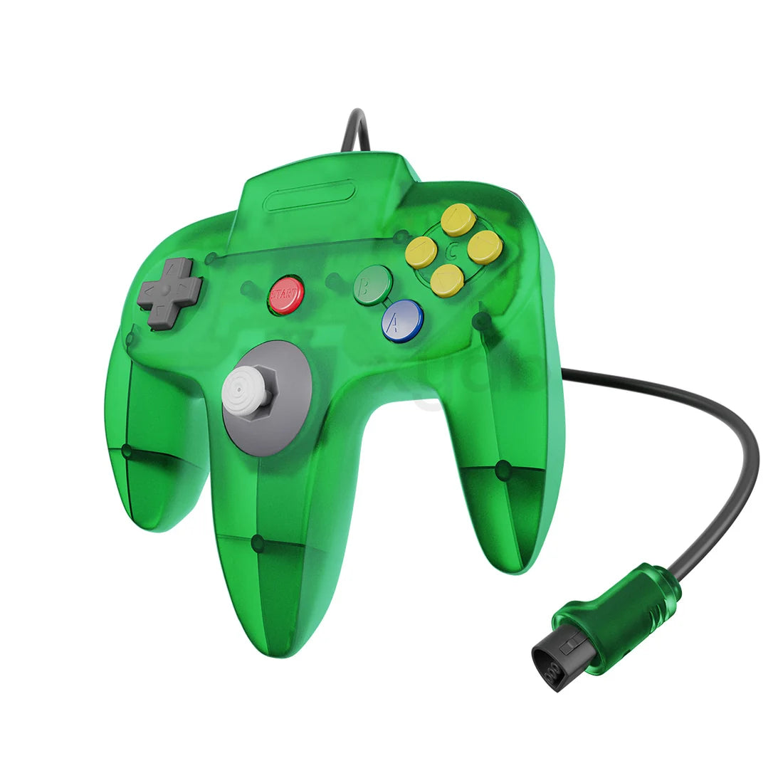 PROTO64 Wired Controller for N64 - Clear Green
