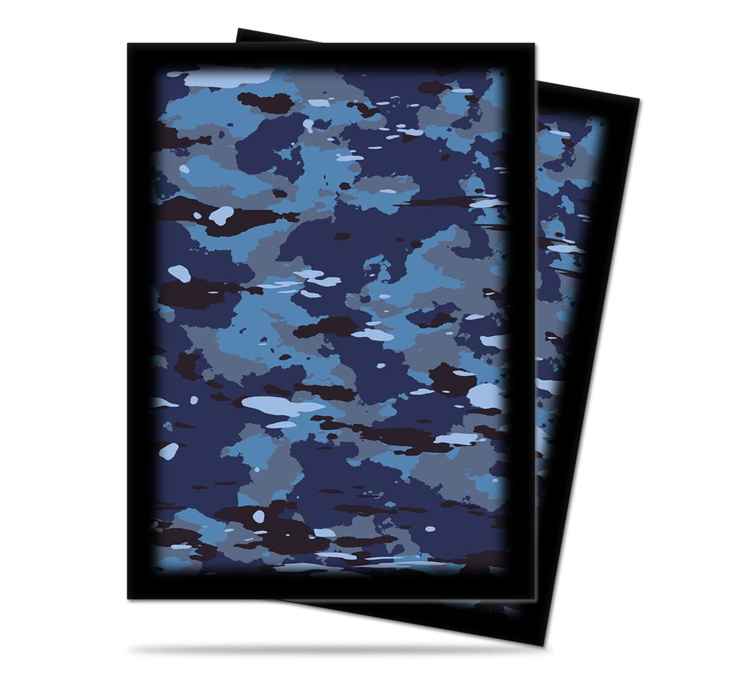Ultra Pro Navy Camo Standard Deck Protectors 50ct