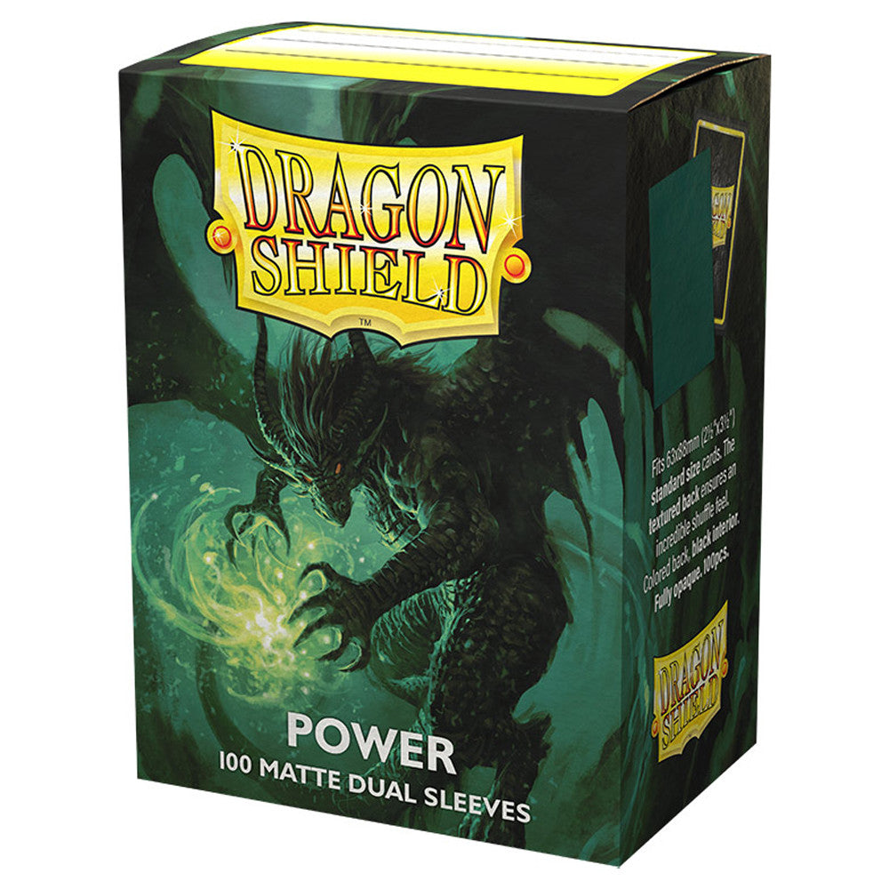 Dragon Shield Sleeves: Matte Dual - Power