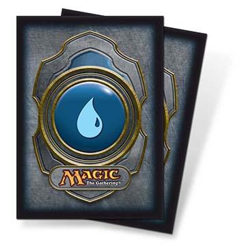 Mana v3 Blue Standard Deck Protectors for Magic 80ct