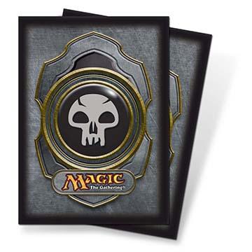 Mana v3 Black Standard Deck Protectors for Magic 80ct