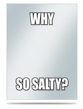 Printed Deck Protector Sleeve Covers - Why so Salty? (50 ct)