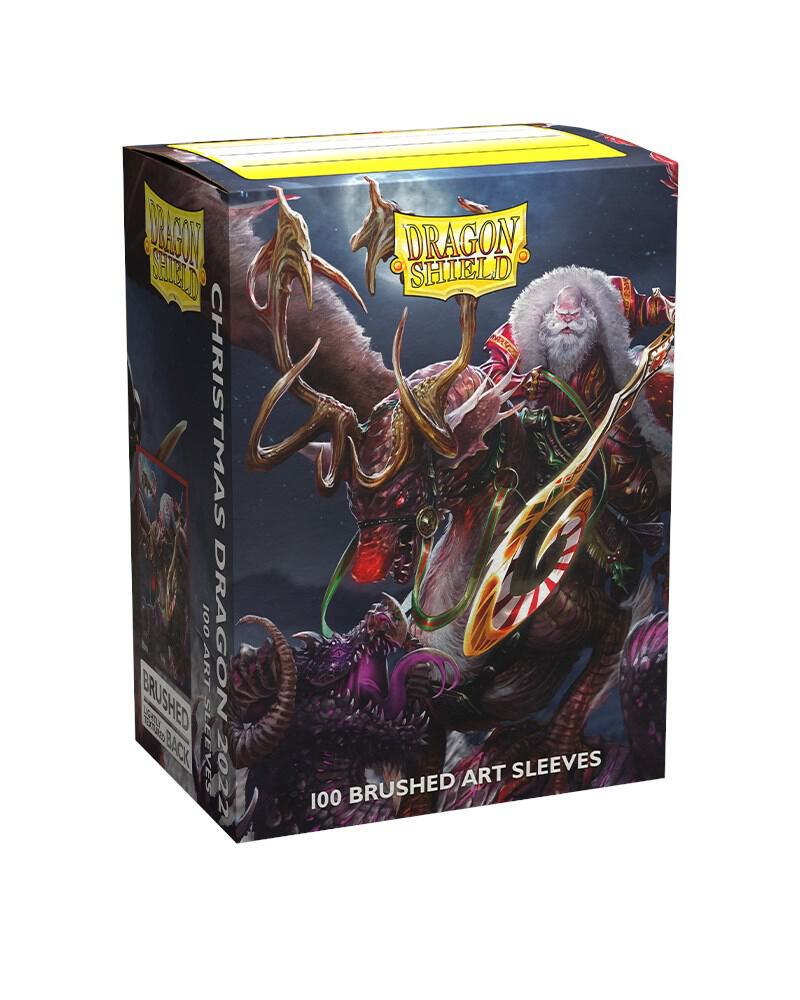 Dragon Shield Limited Edition Art Sleeves - Christmas Dragon 2022 (100-Pack) - Dragon Shield Card Sleeves