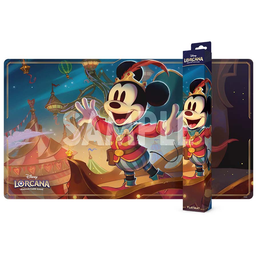 Disney Lorcana: Whispers in the Well Playmat - Mickey Mouse Brave Little Prince
