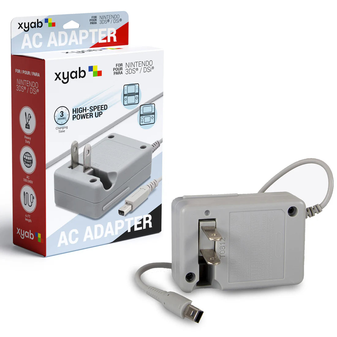 replacement charger for Nintendo 3DS® and DSi®