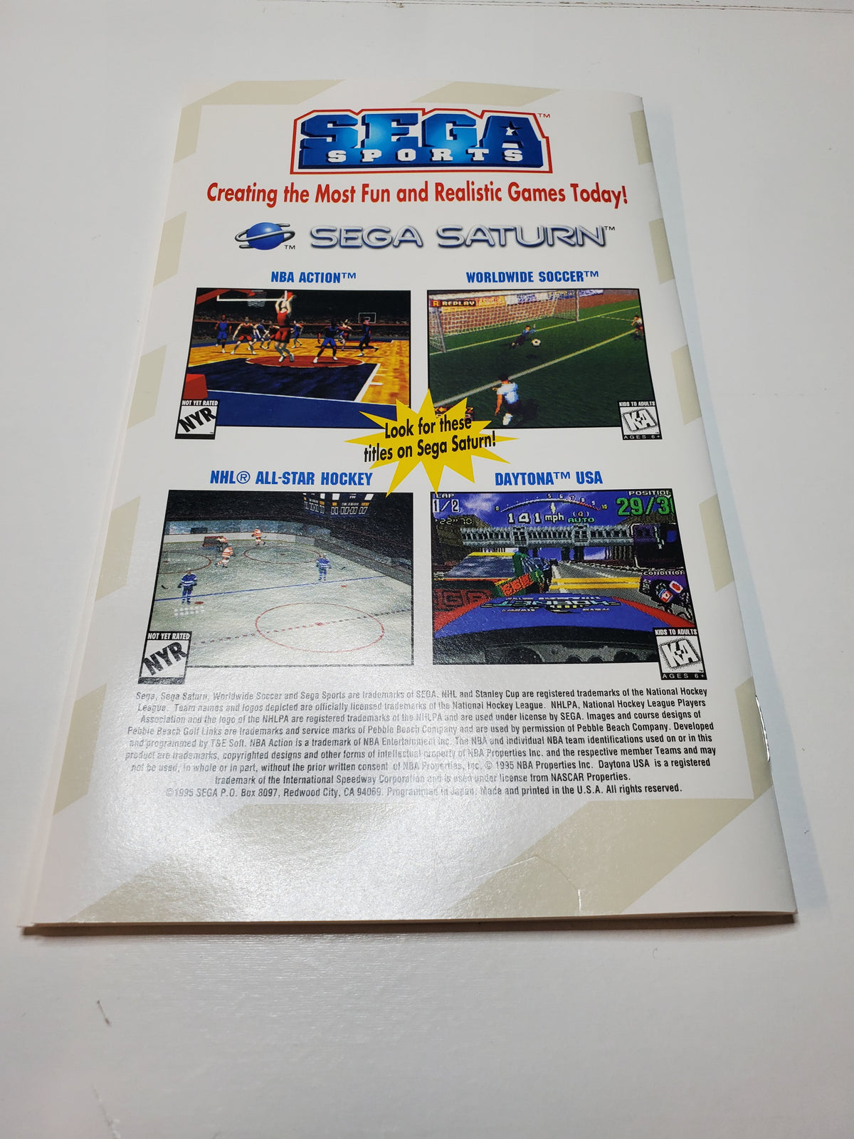Golf Links Pebble Beach (Sega Saturn)