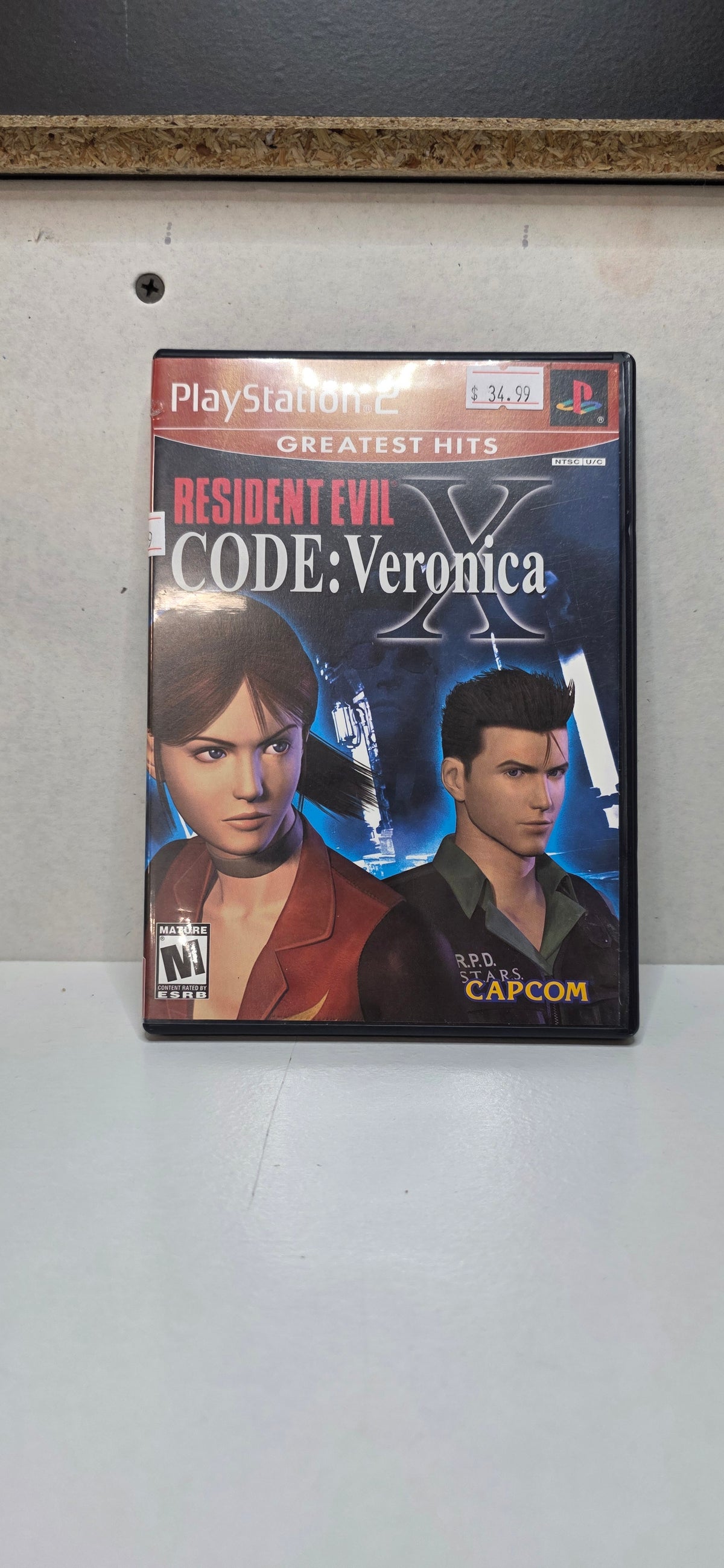 Resident Evil Code: Veronica X (PS2) (Greatest Hits)