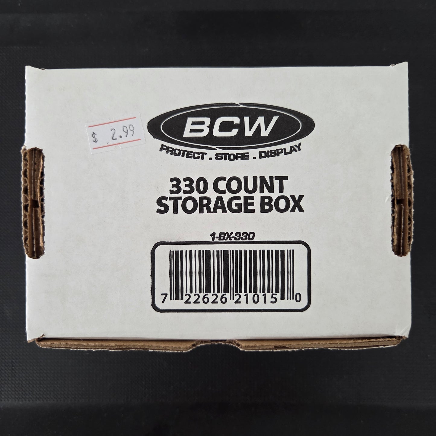 BCW 330 Count Storage Box