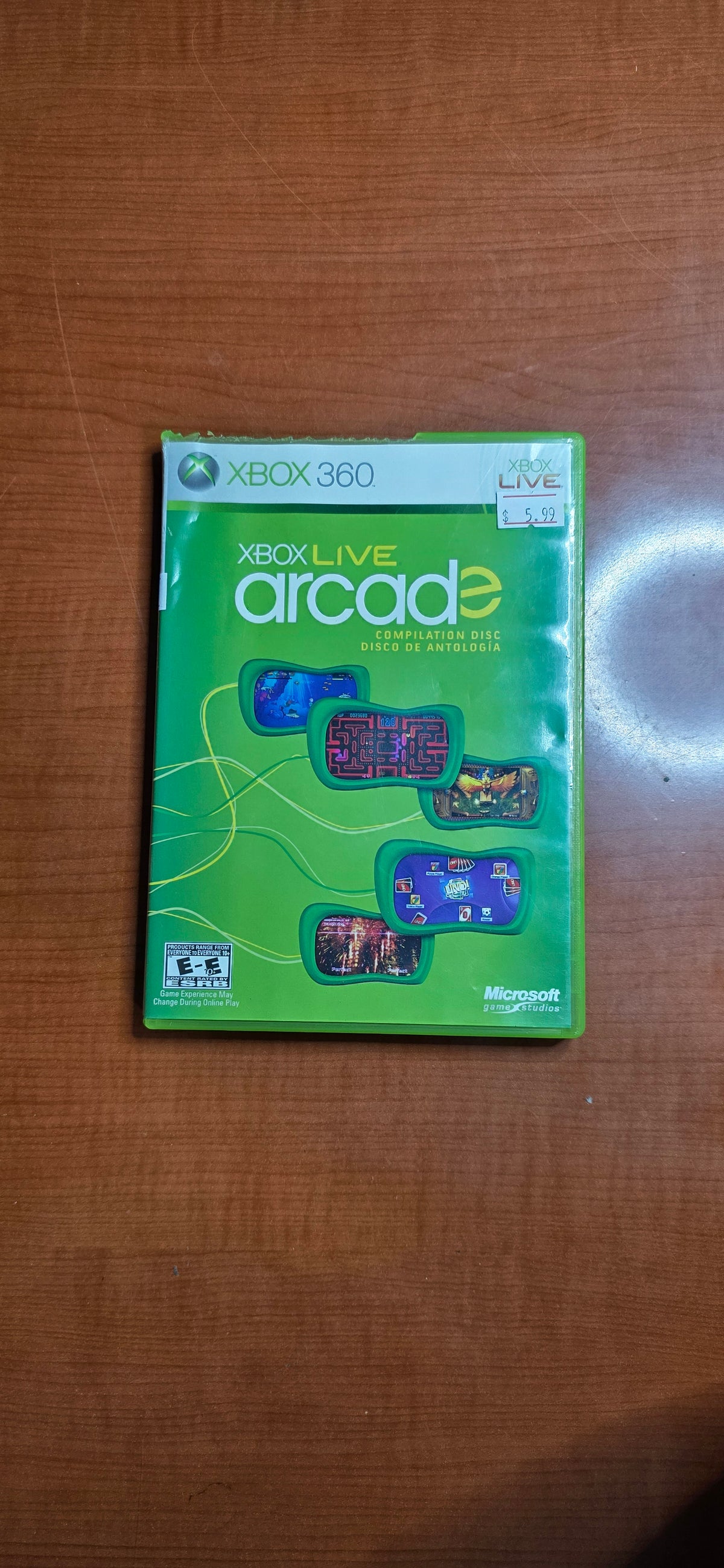 Xbox Live Arcade (Xbox 360) (Damaged)