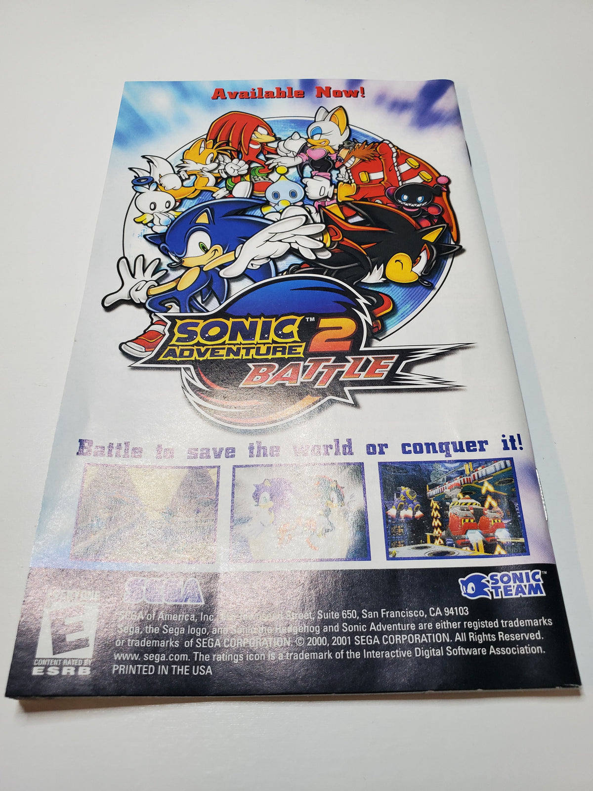 Sonic Mega Collection (Gamecube)