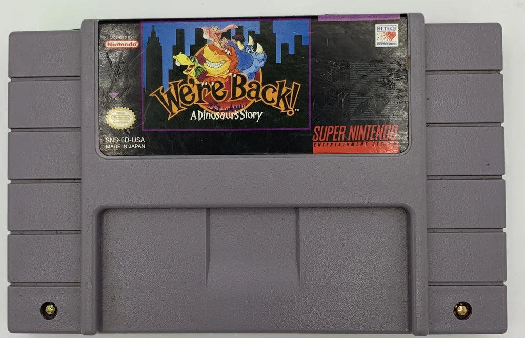 We're Back: A Dinosaur's Story (SNES)