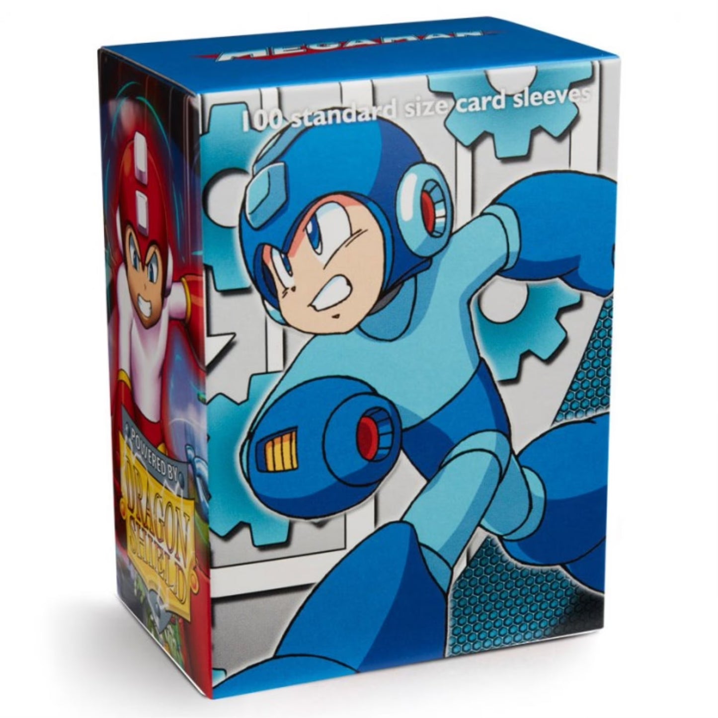 Dragon Shield Sleeves: Art Classic - Mega Man (100-Pack) - Dragon Shield Card Sleeves